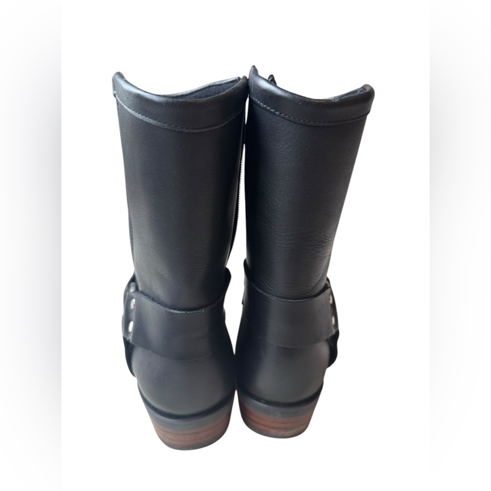 NWOT Dingo Black Leather Dean Riding Boots - Picture 9 of 10